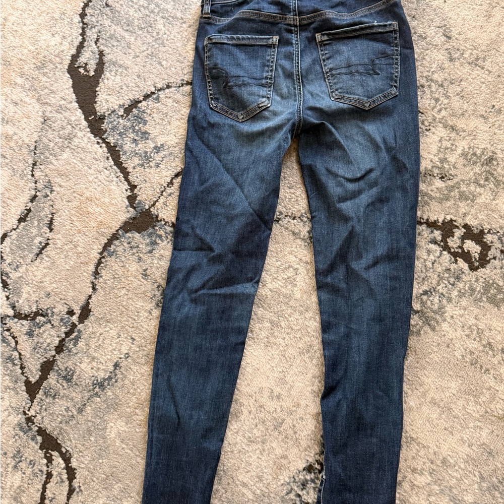 American Eagle Outfitters Dark Indigo Skinny Jeans